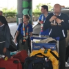 Aeroporto Hyderabad, Suor Jain supervisiona lo stoccaggio dei bagagli