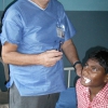 Il Dr Franco dentista sul campop