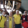 Il gruppo in partenza da Fiumicino