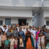 Inaugurazione della casa di Leelavathy