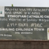 Smiling children Town