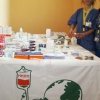 Impegno nella farmacia improvvisata