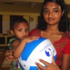 Sono più piccolo anche del pallone