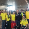 Il gruppo H.H.P.P. in partenza da Milano Malpensa