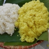 Riso bianco ed al cocco con zafferano