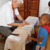 Il Pediatra Dr Franco al lavoro