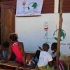 Bambini in attesa della visita medica