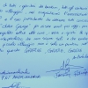 Pergamena di ringraziamento consegnata al Dr George per HHPP