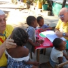 Dr Franco e le otiti ed il Nonno George con i bimbi della Stella Marina