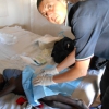 Drssa Gisberta medica il bimbo