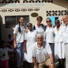 Il gruppo HHPP davanti al Centro Stella Maria