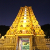 Nuova porta del Tempio hindu di Vijayawada