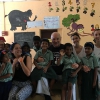 Bambini nella Scuola Elementare nei pressi dell'Orfanotrofio Assisi Baby Sadan a Panaceppally