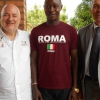 Con il responsabile del settore sanitario per la Diocesi di Bangui