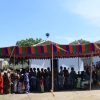 Folla in attesa del nostro arrivo al Villaggio di Modur