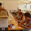 Lavoro di preparazione per l'estrazione