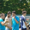 Lo staff fra una partita e l'altra