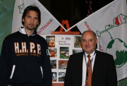 nella foto Mario Boni con il presidente Dr. Giorgio Martini